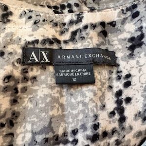 Armani exchange mini size 12, fully lined